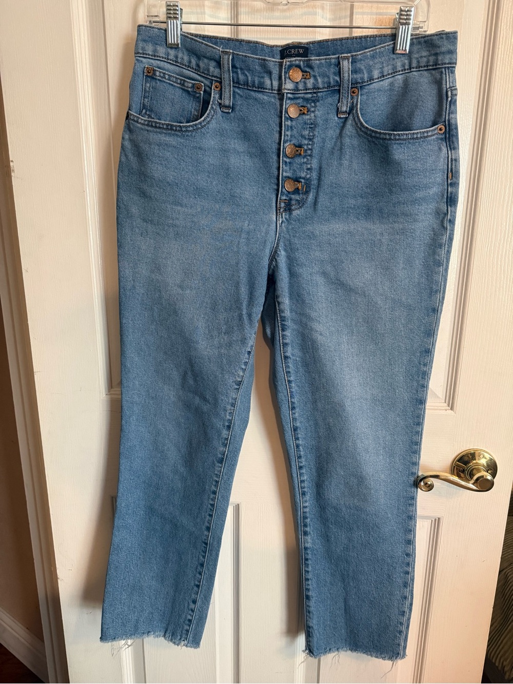 J Crew Factory Essential Straight Jeans size 29